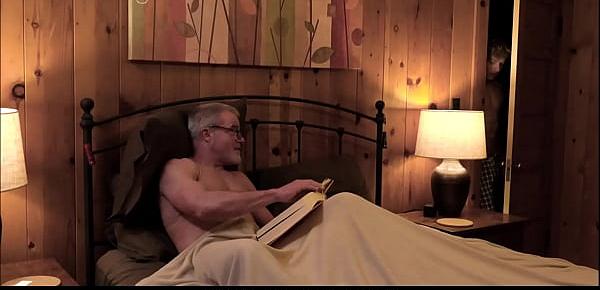  Hot Twink Boy Grandson With Athletic Body Sex With Grandpa In His Bed